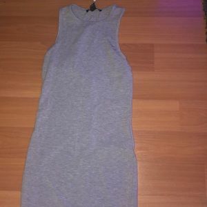 gray bodycon tank dress f21